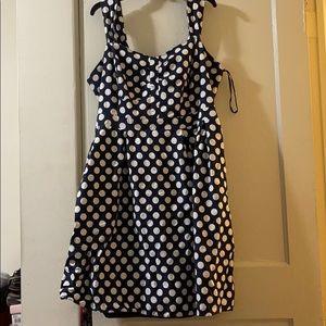 Blue Polkadot dress